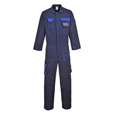 Abbildung von Portwest Texo Kontrast Overall, Größe: S, Farbe: Marine, TX15NARS