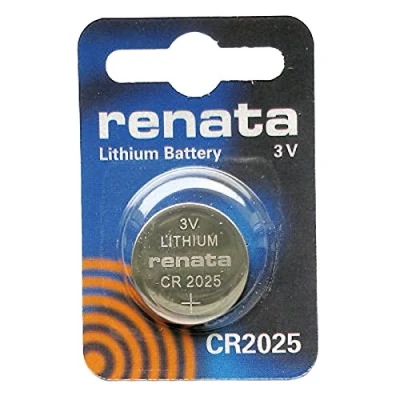 Abbildung von Renata CR2025 3 V Lithium Knopfzelle Uhrenbatterie DL2025, ECR 2025, BR 2025