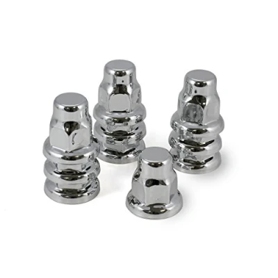 Abbildung von All Ride Radschraubenkappen 33MM 10er Set für Radbolzen LKW Chrom Silber