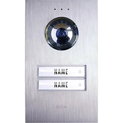 Abbildung von M e modern electronics VDV 620 compact Video Tuersprechanlage Kabelgebunden Außeneinheit 2 Familien