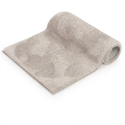 Abbildung von Blumtal Badematte rutschfester und weicher Badezimmerteppich, rutschsicher, strapazierfähig, waschbar, Polyester, Badvorleger in 50x80 cm waschbar