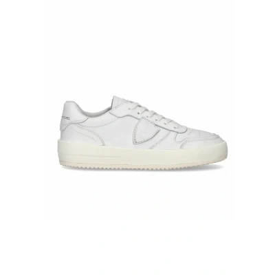 Abbildung von Philippe Model Bassa NICE Sneaker low, Damen, Größe: 36, Bianco Schuhe