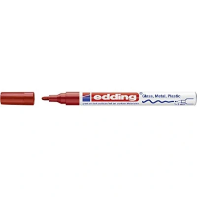 Abbildung von edding 751 glanslakmarker rood 1ST 1 2 mm / 4 9 002