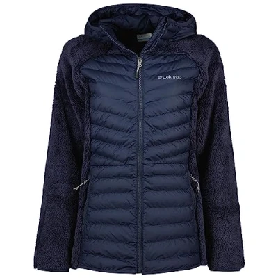 Abbildung von Columbia Powder LITE Hybrid Fleecejacke, Damen, Größe: Medium, Nocturnal