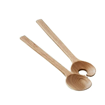 Abbildung von Bitz Salatbesteck Oak 24 cm Set2