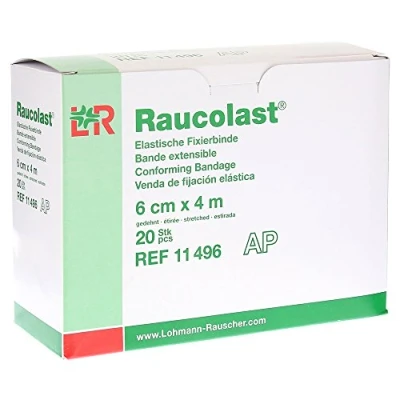Abbildung von Elafix Binden Raucolast 6 cm o.Zellglas 20 St