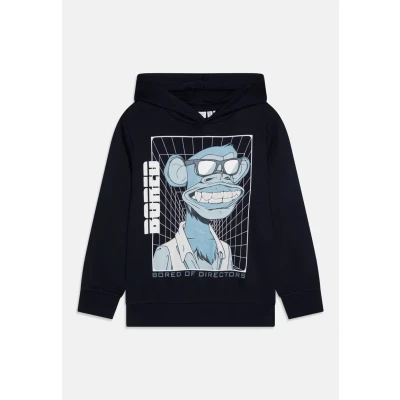 Abbildung von Name it Nkmnobel Boredofd SKY Kapuzenpullover für Kinder, Größe: 122/128, Dark sapphire