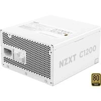 Abbildung von NZXT C1200 Gold ATX 3.1 Vollständig modulares, geräuscharmes PC Gaming Netzteil 1200 Watt 80 PLUS 12V 2x6 Anschluss Zero Fan Modus 100 % japanische Kondensatoren Weiß