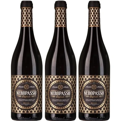 Abbildung von Biscardo Neropasso Rosso IGT Veneto Rotwein Rot halbtrocken Italien inkl. FeinWert E Book (3 x 0,75l)