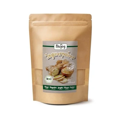 Abbildung von Biojoy BIO Ingwerpulver (500 g), Ingwer Wurzel gemahlen, Tee (Zingiber officinale)