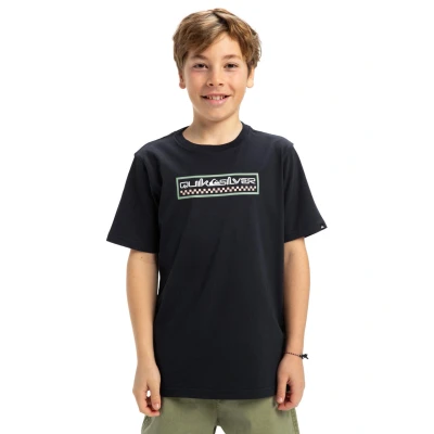 Abbildung von Quiksilver SUN Dagger Unisex Tshirt print für Kinder, Größe: 152, Dark blue