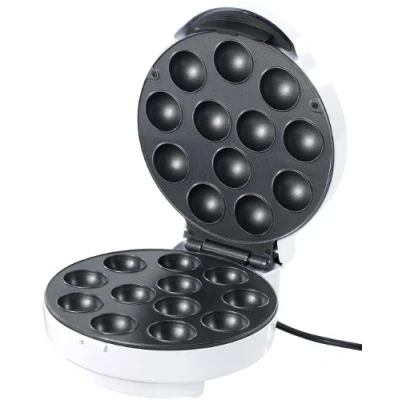 Abbildung von Rosenstein &amp; Söhne Cakepop Maker Cake Pop für 12 Miniküchlein 750 Watt antihaftbeschichtet, W, wärmeisolierender Griff, Sicherheitsverschluss