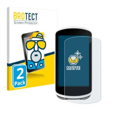 Abbildung von BROTECT Entspiegelungs Schutzfolie für Garmin Edge 1030 (2 Stück) Matte Displayschutz Folie, Anti Reflex, Fingerprint