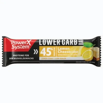 Abbildung von Power System 45% Protein Lower Carb Bar Lemon Cheesecake Geschmack