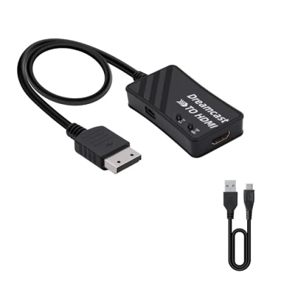 Abbildung von Mcbazel Dreamcast HDTV HDMI Adapter, auf Konverter, Unterstützung 4:3/16:9 Bildschirmverhältnis 720p/1080p