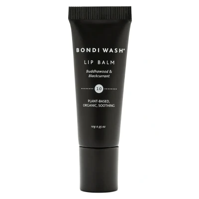 Abbildung von Bondi WASH LIP BALM Buddhawood &amp; Blackcurrant Lippenbalsam, Größe: 10 g, Transparent