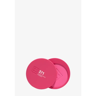 Abbildung von 3INA MAKEUP The No Rules Powder 371 Kräftiges Rosa 3 in 1 Kompaktpuder für Augen Lippen und Wangen Puder mit Hyaluronsäure Ceramide Weiches Leichte Formel Vegan Cruelty Free