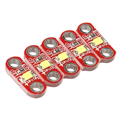 Abbildung von HALJIA Lilypad led modul aktive Komponenten dioden kompatibel mit arduino UNO DIY (5 stücke)