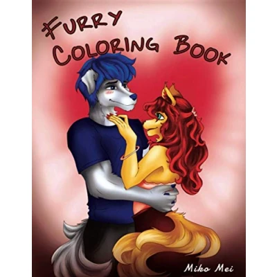 Abbildung von Furry Coloring Book: Book of Furries for Adults &amp; Children
