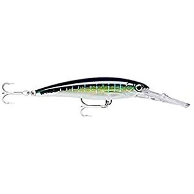 Abbildung von Rapala X Rap Magnum Angelköder Angelzubehör mit großer Tauchschaufel Salzwasser Spinnköder Lauftiefe 6m Fischköder 14cm, 46g Hergestellt in Estland Silver