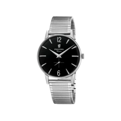 Abbildung von Festina Herren Analog Quarz Uhr mit Edelstahl Armband F20250/4