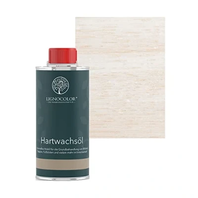 Abbildung von Lignocolor Hartwachsöl Holzöl für den Innenbereich (250 ml, Weiss)