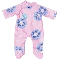 Abbildung von BABY born rosa Strampelanzug mit Blumen für 43cm Puppen, 838891 Zapf Creation