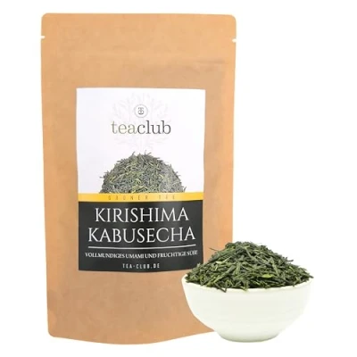 Abbildung von Kirishima Kabusecha 500g, First Flush Kabuse Sencha Grüner Tee Japan, Grüntee Lose TeaClub Green Tea