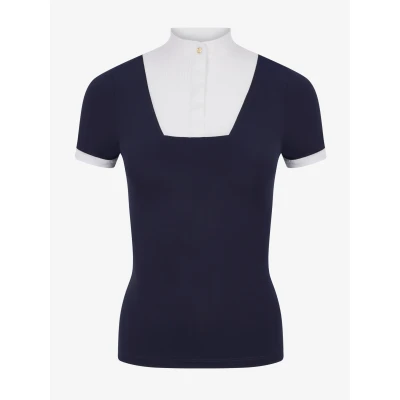 Abbildung von LeMieux Turniershirt Sophia Kurze Ärmel Navy 40 Agradi.deVerkauft von Agradi