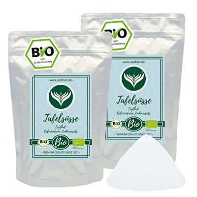 Abbildung von Azafran BIO Tafelsüße Erythrit Veganer Zuckerersatz/Zucker Alternative 2kg
