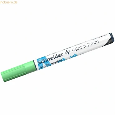Abbildung von Schneider Acrylmarker Paint It 310 2mm pastell grün