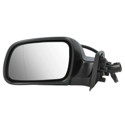 Abbildung von Außenspiegel Tyc 326 0042 links grundiert asphärisch, beheizbar, für elektr.Spiegelverstellung PEUGEOT: 307 Schrägheck, Kombi, SW