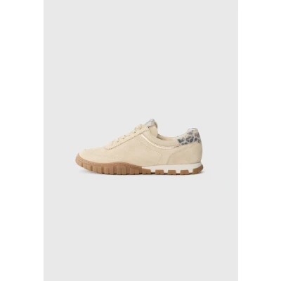 Abbildung von Paul Green Damen, Frauen Low Top Sneaker,Laufschuhe,schnürschuhe,schnürer,Halbschuhe,straßenschuhe,Strassenschuhe,Beige (Beige),37.5 EU / 5 UK