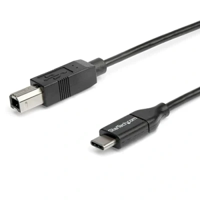 Abbildung von StarTech.com USB C auf B Kabel, St/St, 2m, 2.0, Typ Druckerkabel, 2.0 zu Kabel