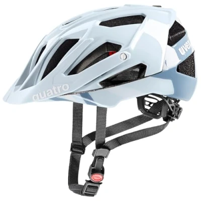 Abbildung von uvex Quatro sicherer MTB Helm für Damen und Herren individuelle Größenanpassung waschbare Innenausstattung Cloud camo 52 57 cm