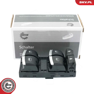 Abbildung von ESEN SKV 37SKV472 Schalter, Fensterheber fahrerseitig AUDI: Q7