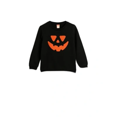Abbildung von Koton Babyboy Sweatshirt Pumpkin Printed Long Sleeve Crew Neck Cotton