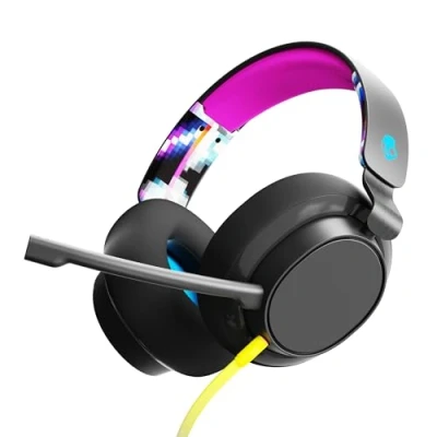 Abbildung von Skullcandy SLYR Kabelgebundenes Multi Platform Over Ear Gaming Headset für Xbox, PlayStation und PC Schwarz