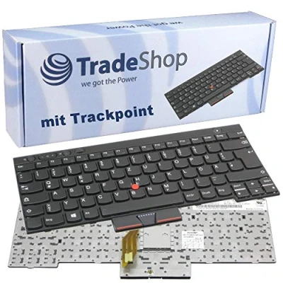 Abbildung von Original QWERTZ Tastatur Deutsch mit Trackpoint ersetzt IBM Lenovo Thinkpad MP 11C26D0 3871 04X1213 0C01897 75Z03L CS12 85D0 04W2250 04W3025 04W2369 04W3063 04W3174 04X1277 04X1315