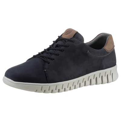 Abbildung von Waldläufer Sneaker &quot;H Baldo&quot;, Schnürschuh, Freizeitschuh mit proaktiv Lederinnensohle, H Weite