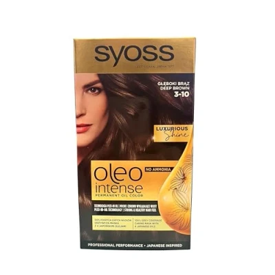 Abbildung von Syoss Oleo Intense Coloration 3 10 Intensives Braun, 3er Pack (3 x 115 ml)