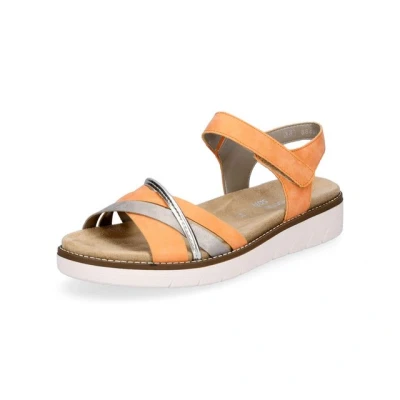 Abbildung von Remonte Keilsandalette, Damen, Größe: 41, Orange Schuhe
