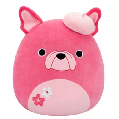 Abbildung von Squishmallows SQCR07698 Elise die französische Bulldogge 40 cm, offizielles Jazwares Plüsch, superweiches Kuscheltier
