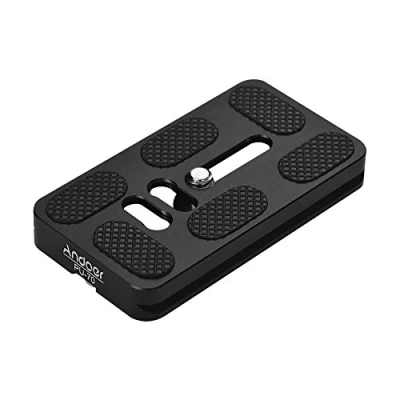 Abbildung von Andoer PU 140mm/100mm/70mm Quick Release QR Plate für Kopf Stativ mit Arca Schweiz