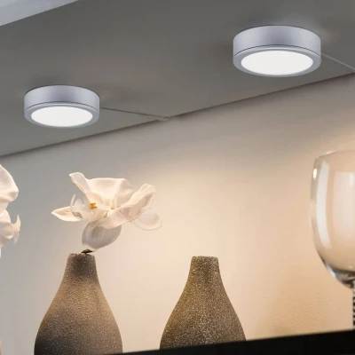 Abbildung von Paulmann Unterschrankleuchte Möbel Set Pukk 3x3,5W 210lm 12/230V 2700K Kunststoff/Schwarz, LED fest integriert, Warmweiß