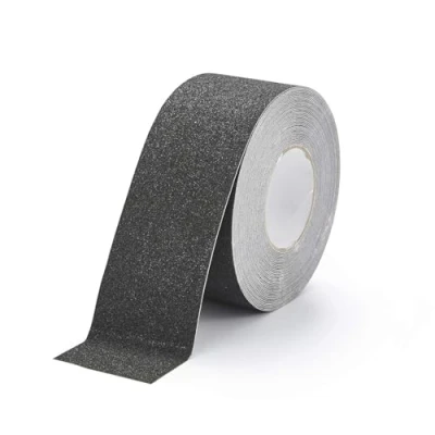 Abbildung von Durable Antirutschband standard DURALINE GRIP, 75 mm x 15 m, zur Sicherung von Treppen, Rampen etc., schwarz, 108401