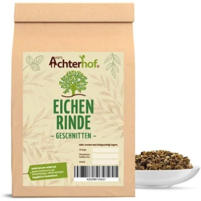 Abbildung von Eichenrinde 100g getrocknet und geschnitten ideal für Sitz oder Fußbäder, Wickel/Umschläge auch als Tee naturrein vom Achterhof