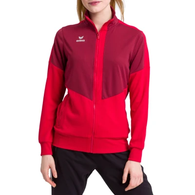 Abbildung von Erima Squad Trainingsjacke Damen rot, 36