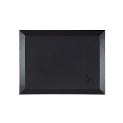Abbildung von Bi Office FB04361012 Kamashi Tram Notiztafel, MDF Rahmen Softtouch Oberfläche Schaum, 60 x 45 cm großer, mm dicker, schwarz