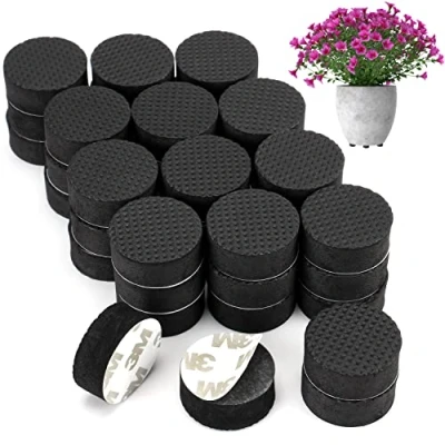 Abbildung von Belle Vous Übertopf 40er Pack Unsichtbarer Blumentopf Füße Blumenständer (1 St)